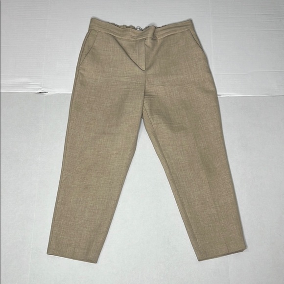 Babaton Aritzia Conan Crop Pant Beige Size 10 - Picture 2 of 6